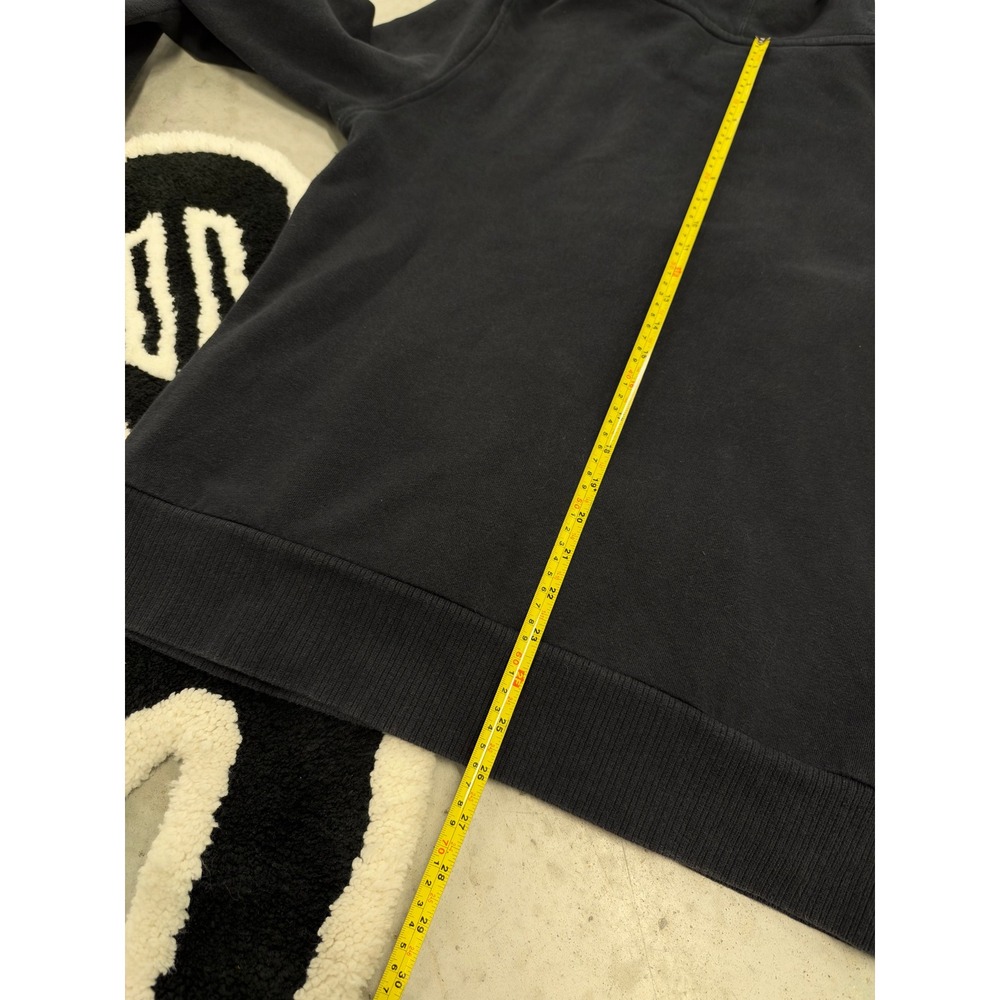 Oakley Vintage Full Zip Hoodie Black Embroidered Script Logo Y2K Mens XL - Picture 5 of 6